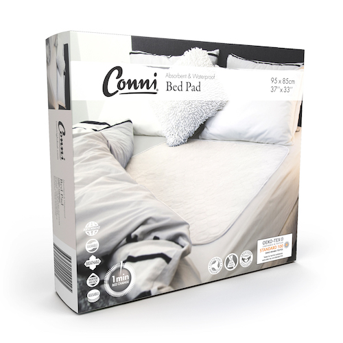 CCD 085095 25 1WH Conni Bed Pad Pack White A 1 CCD 085095 25 1WH Conni Bed Pad Pack White A 1